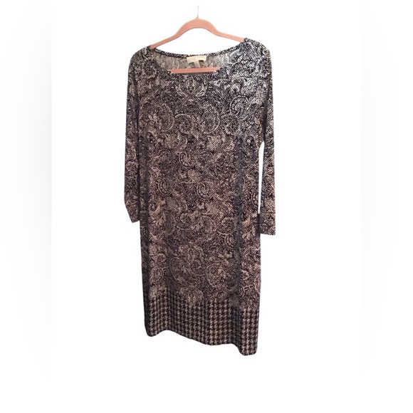 Michael Kors Paisley Houndstooth dress - Picture 2 of 3
